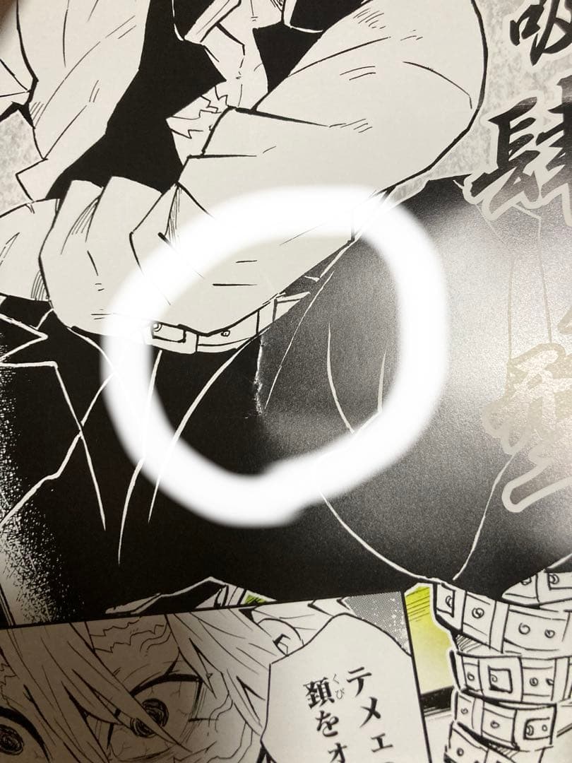 鬼滅の刃 不死川実弥 吾峠呼世晴原画展 キャラポスコレクション 傷あり