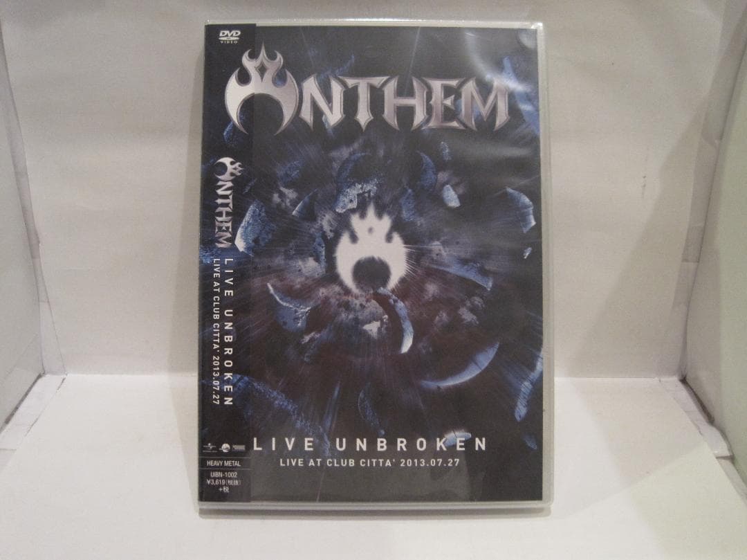 アンセム  [ＬＩＶＥ　ＵＮＢＲＯＫＥＮ] Anthem – Live Unbroken - Live At Club Citta' 2013.07.27 – Blu-ray