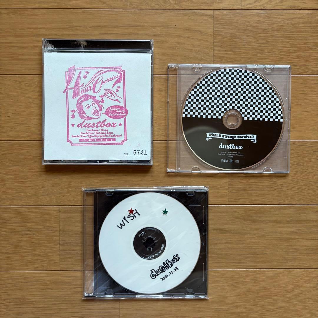【激レア】dustbox 廃盤 DEMO CD ライブ限定配布 邦楽 dustbox official web site