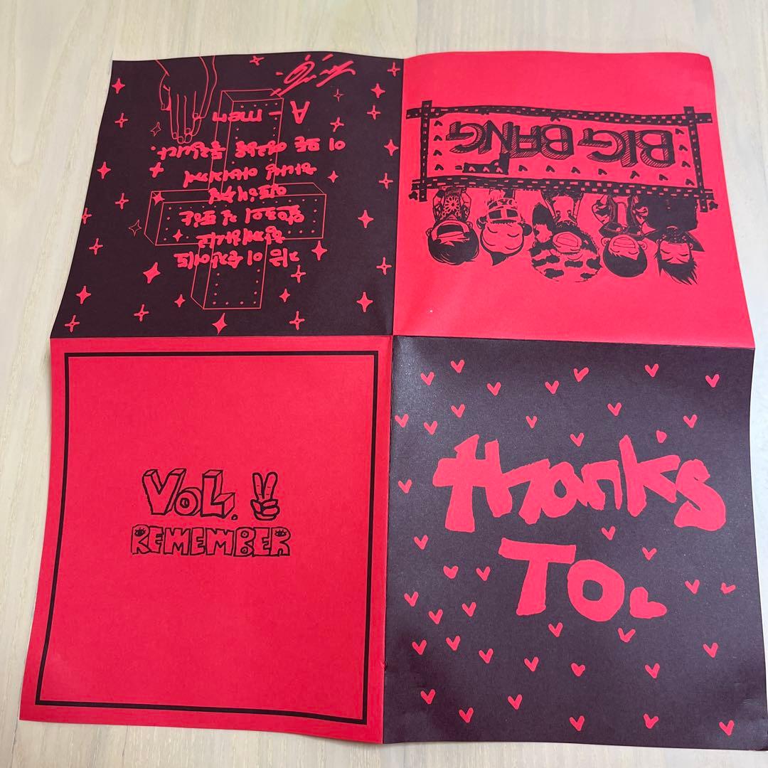 BIGBANG REMEMBER VOL.2 韓国盤 - メルカリ