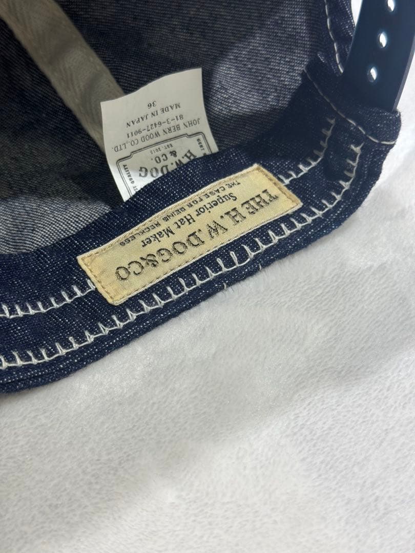 THE H.W.DOG & CO.デニムキャップ