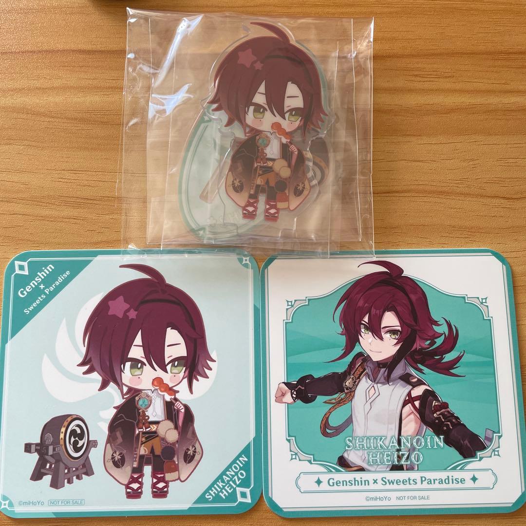 原神 鹿野院平蔵 スイパラ コースター アクスタ - メルカリ