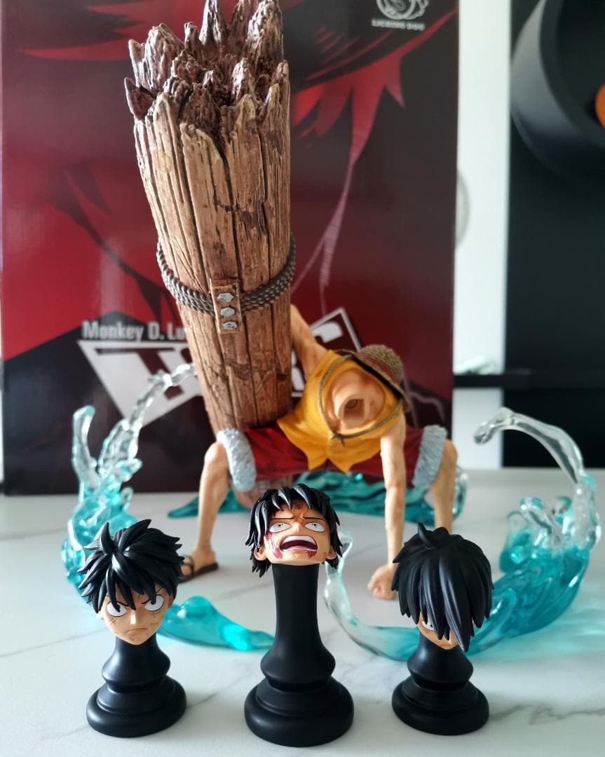 ワンピース 頂上戦争 モンキー・D・ルフィ ガレージキット フィギュア