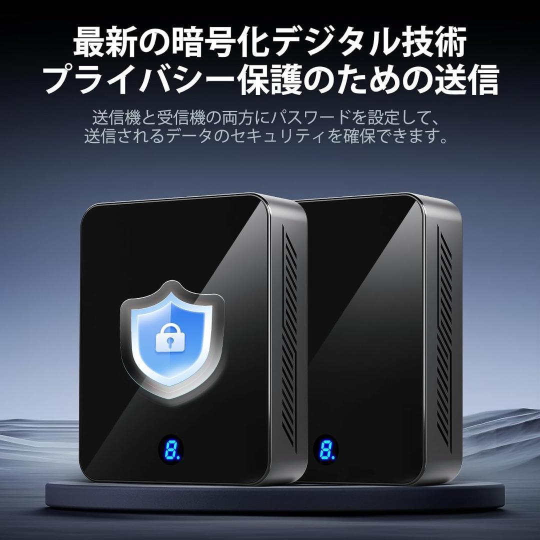 541 HDMI 送受信機 無線 ワイヤレス 4K 30Hz 5G 120M伝送 - メルカリ