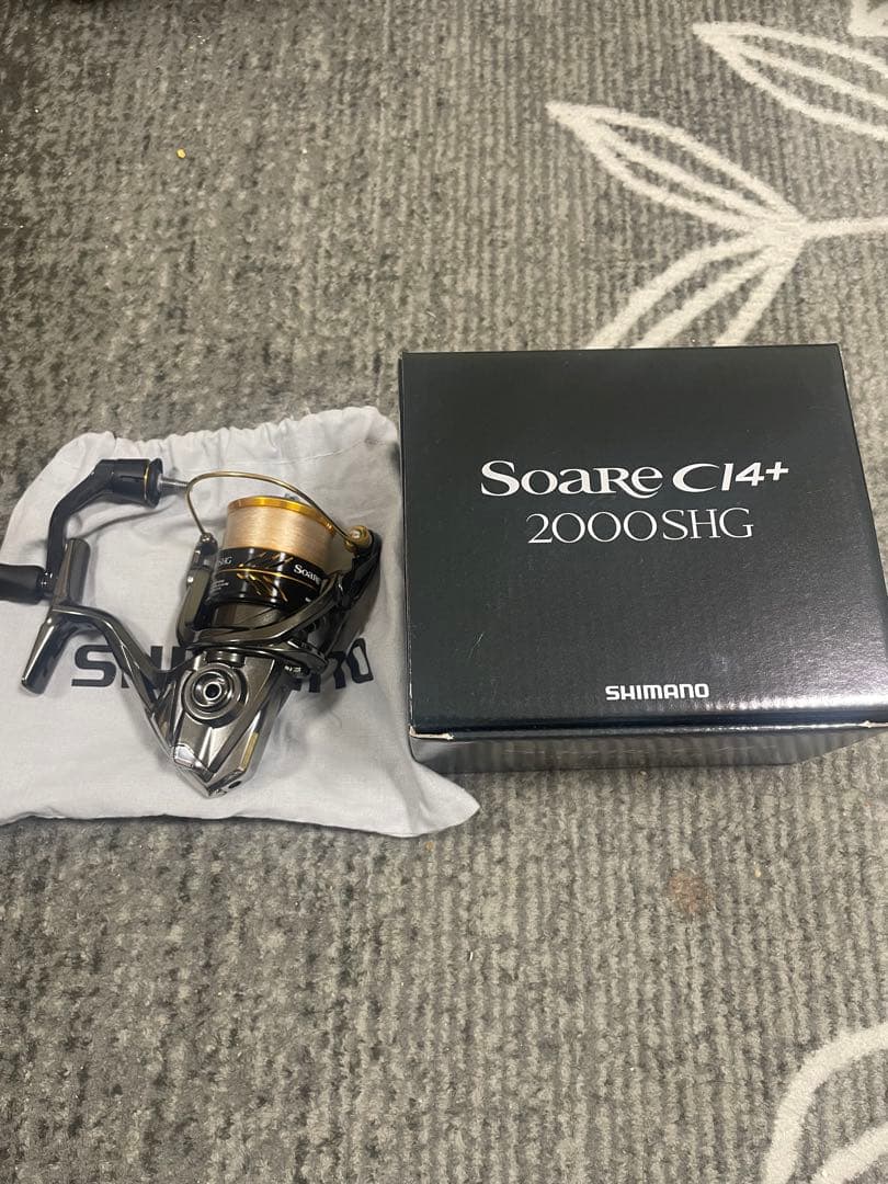 SHIMANOアジングロッドS610L-S Soare CI4+2000SHG - ロッドオンライン