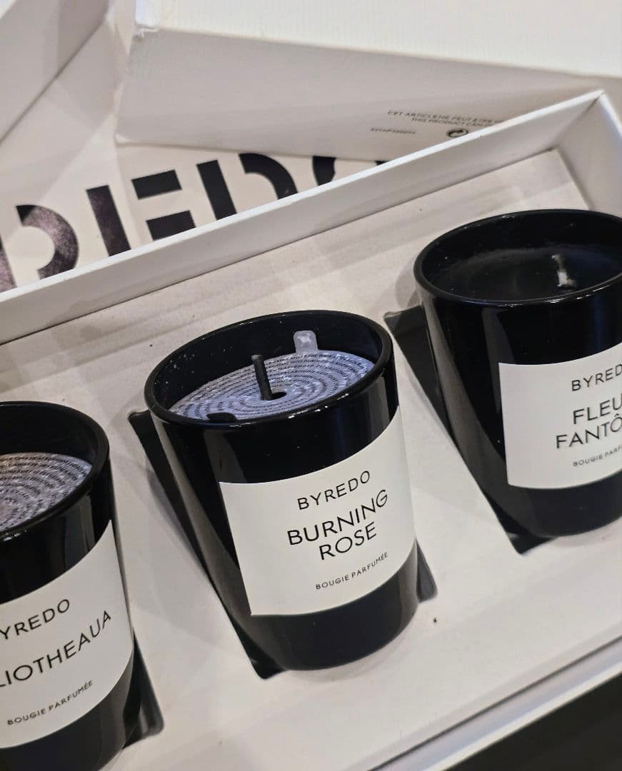 BYREDO（バイレード）のミニキャンドルセット 未使用 - メルカリ