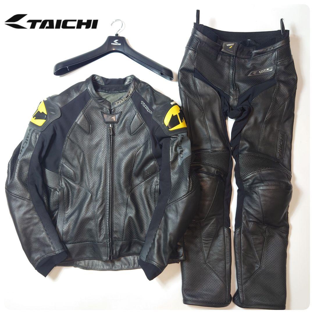 RSタイチ GMXレザージャケット コブ レザーパンツ 上下 XL、 L - メルカリ