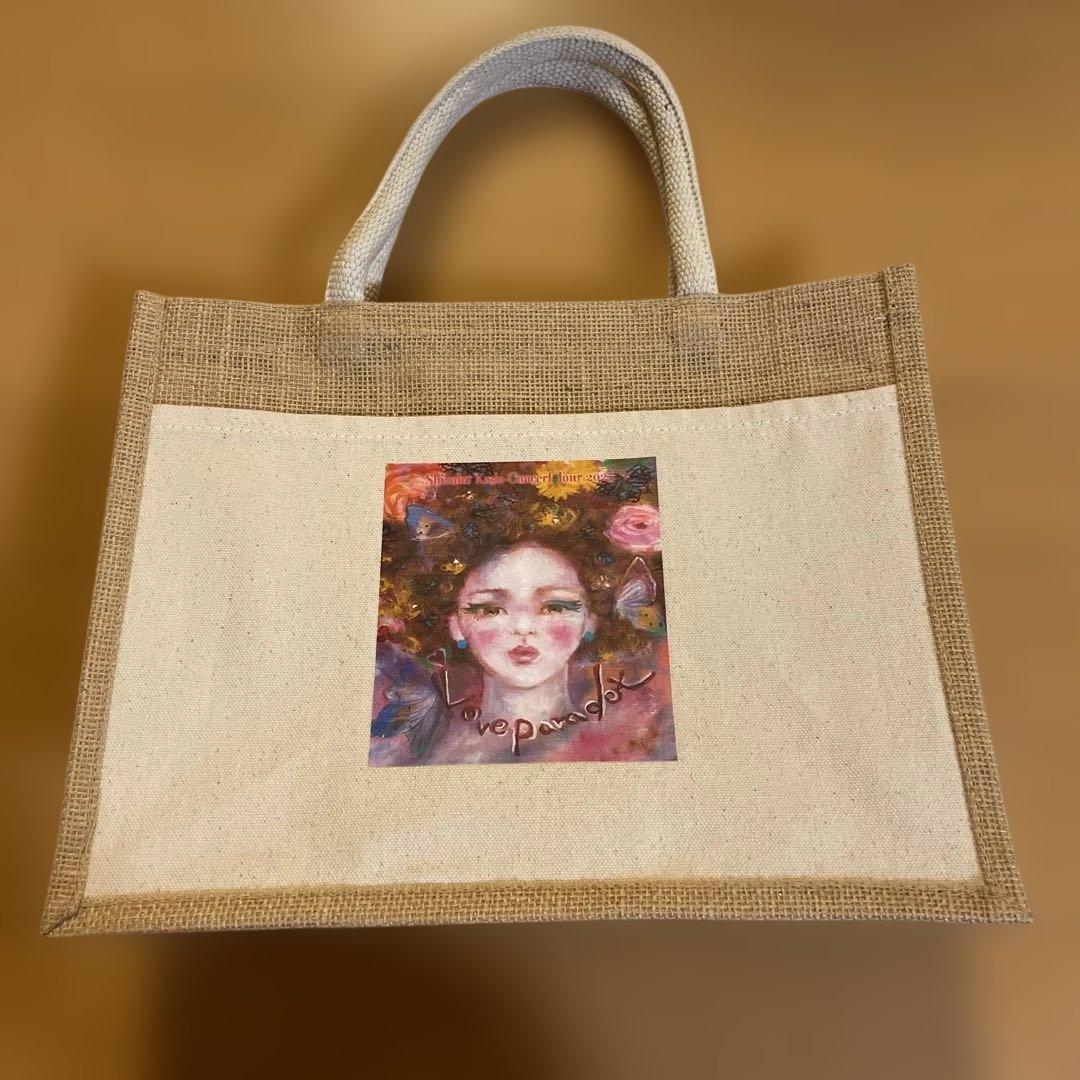工藤静香 2025ライブグッズ ラブパラドックス ジュートバッグ - メルカリ