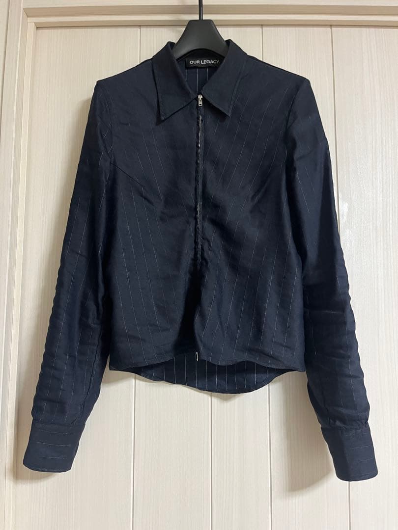 25AW OUR LEGACY SLIM ZIP SHIRT アワレガシー - メルカリ