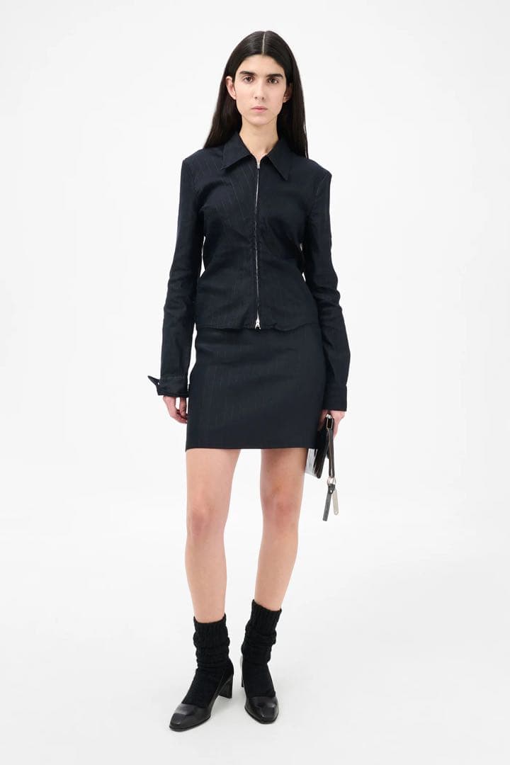 25AW OUR LEGACY SLIM ZIP SHIRT アワレガシー - メルカリ