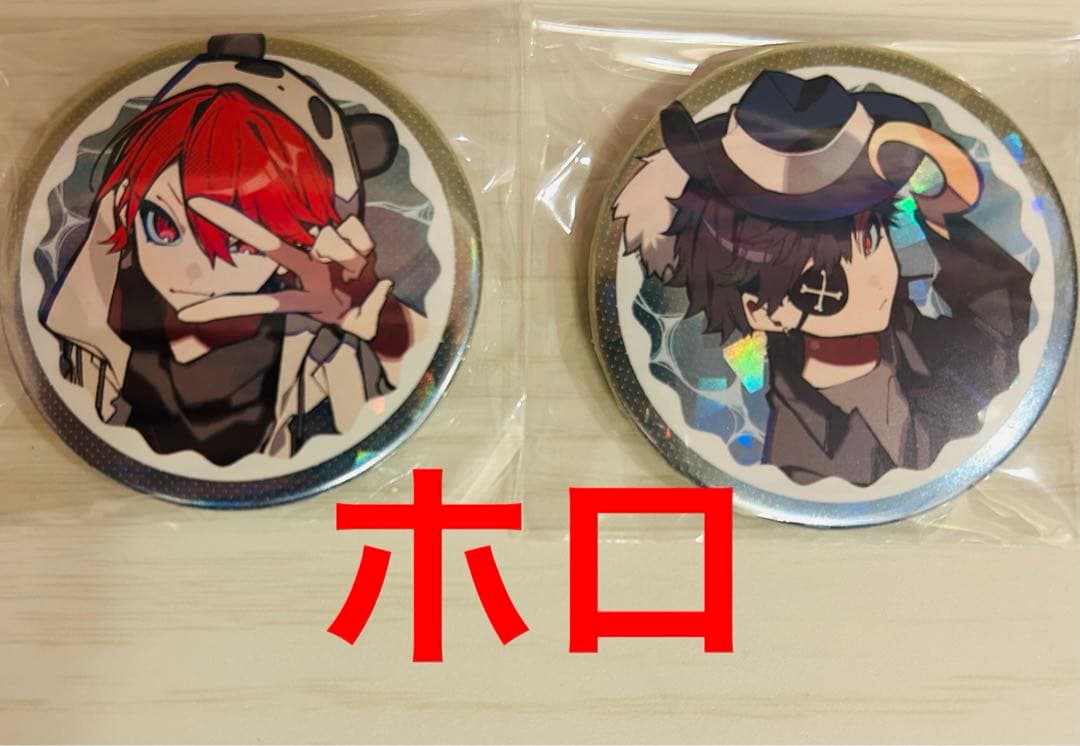 CR Crazyraccoon 缶バッジ フェス rion mondo - メルカリ