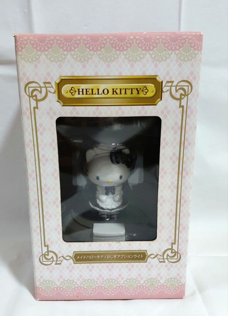 ハローキティ　メイド おじぎ　 アクションライト　ブラック　2007年　希少 2026年最新】ハローキティおじぎアクションライトの人気アイテム