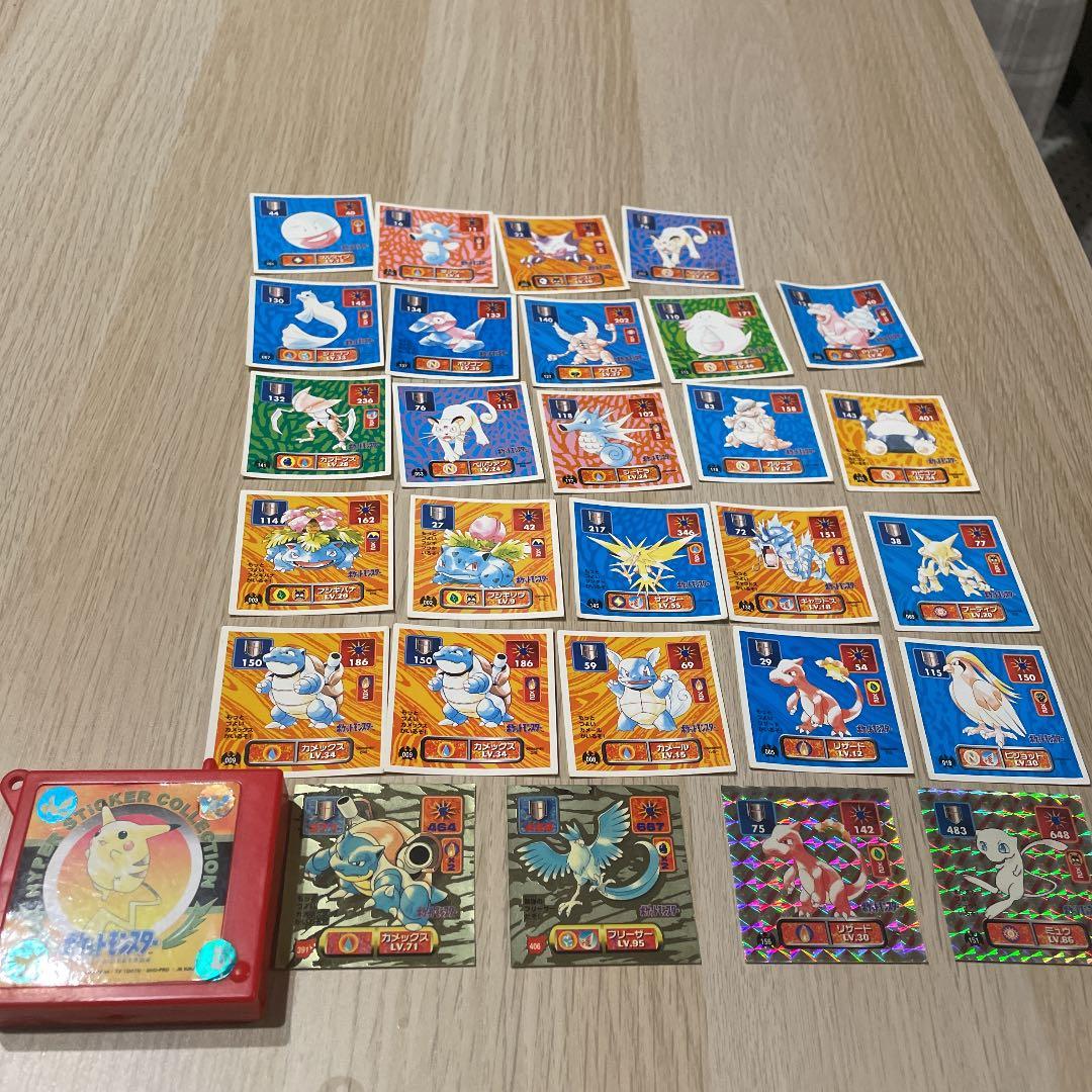 大幅値下げ❗️初代ポケモン最強シール列伝ケース付き - メルカリ