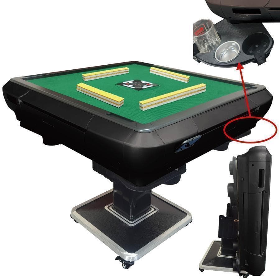 B2128全自動麻雀卓 家庭用折りたたみ麻雀卓全自動卓 33mm マットブラック Amazon | 【静けさ、想像以上。】 全自動麻雀卓 麻雀卓 牌28mm/33mm 座