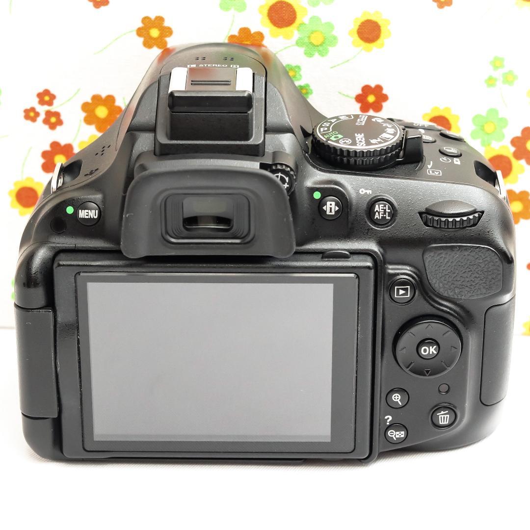 ニコン Nikon D5200☆高画質一眼レフ☆スマホ転送可☆動画撮影可
