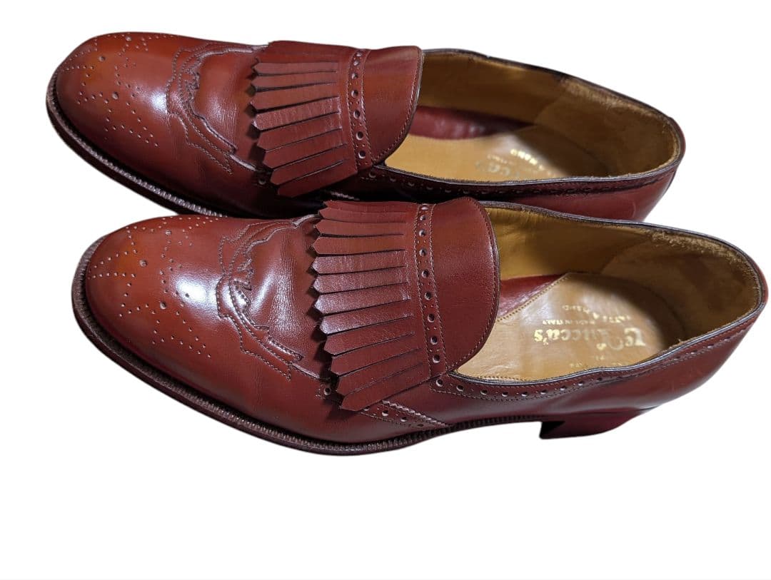 レユッカス エンツォボナフェ タッセルローファー キルト サイズ39