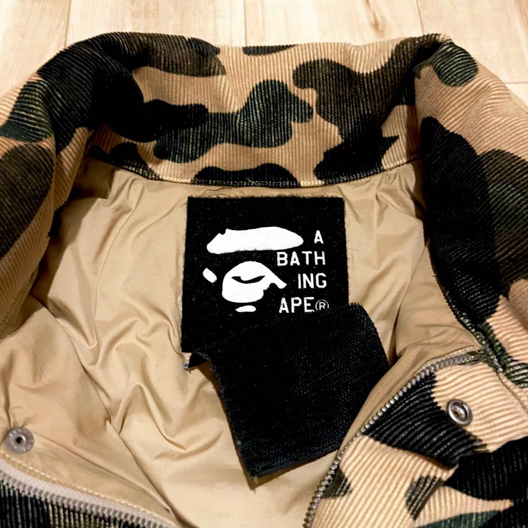 激レア！2000's A BATHING APE “1st CAMO” ダウン - メルカリ