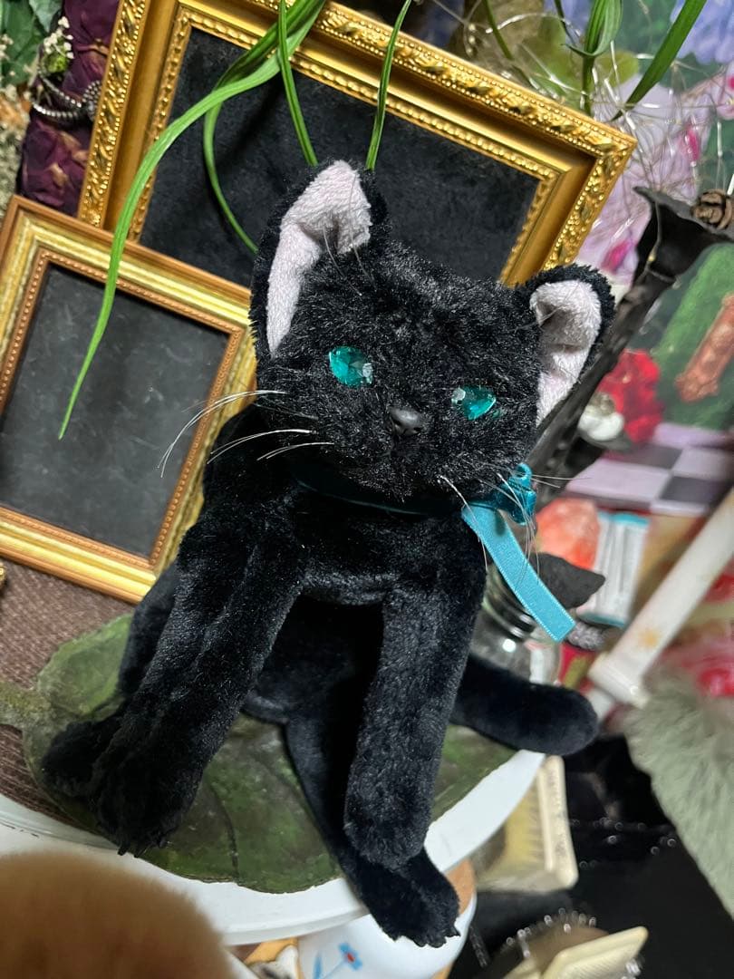 ブラックキャット アイピロー 黒猫 キャット アイマスク その他雑貨 Naomilingerie 通販 2392841