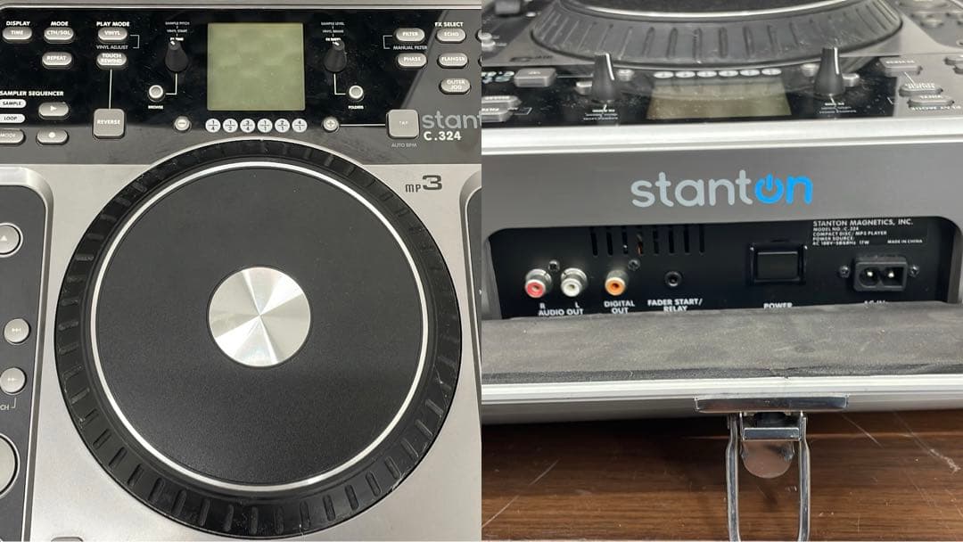 ECK42 コルグ スタントン C.324 M.212 CDJプレイヤー 現状 - メルカリ