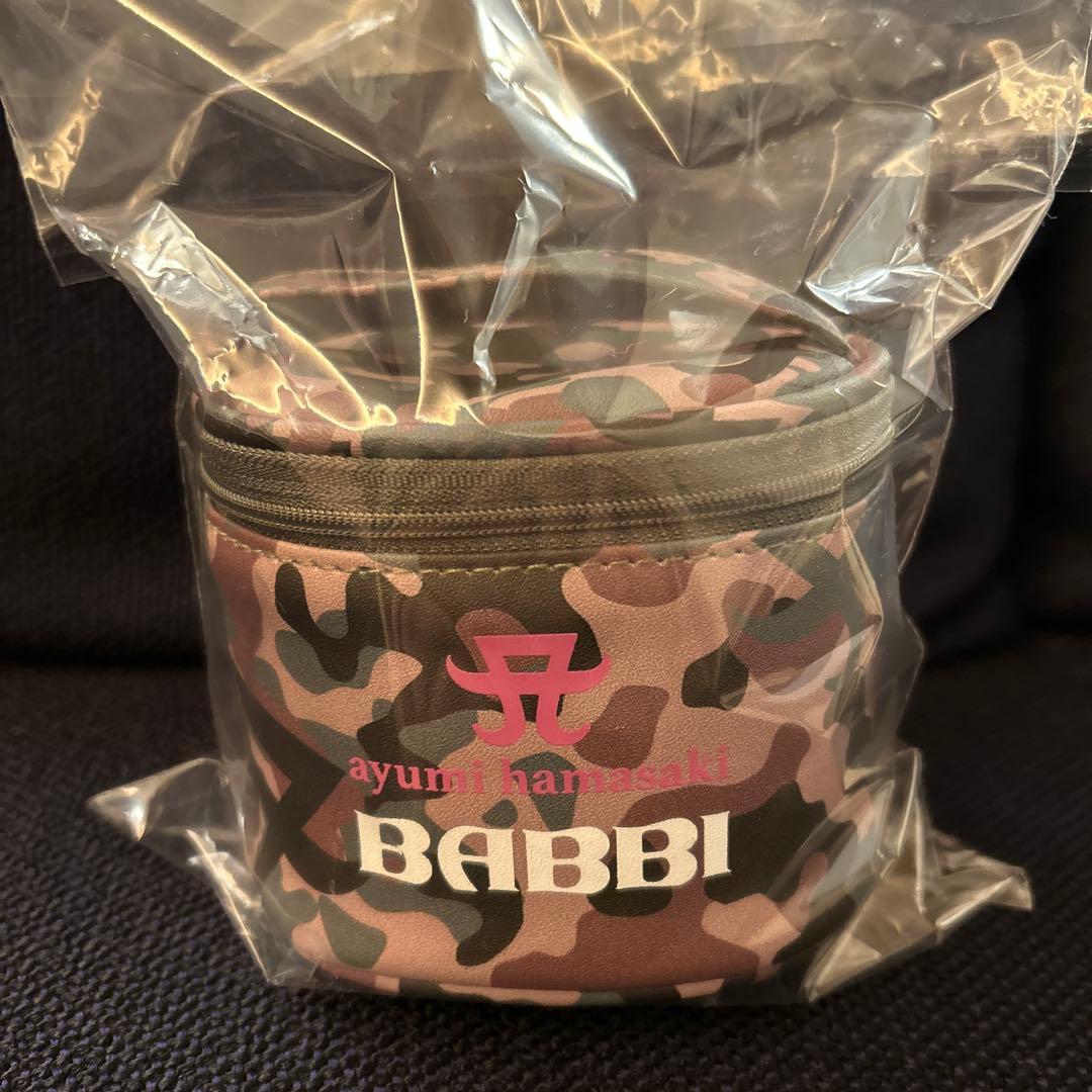 ayu×BABBI 】浜崎あゆみ BABBI コラボ ミニバニティポーチ - メルカリ