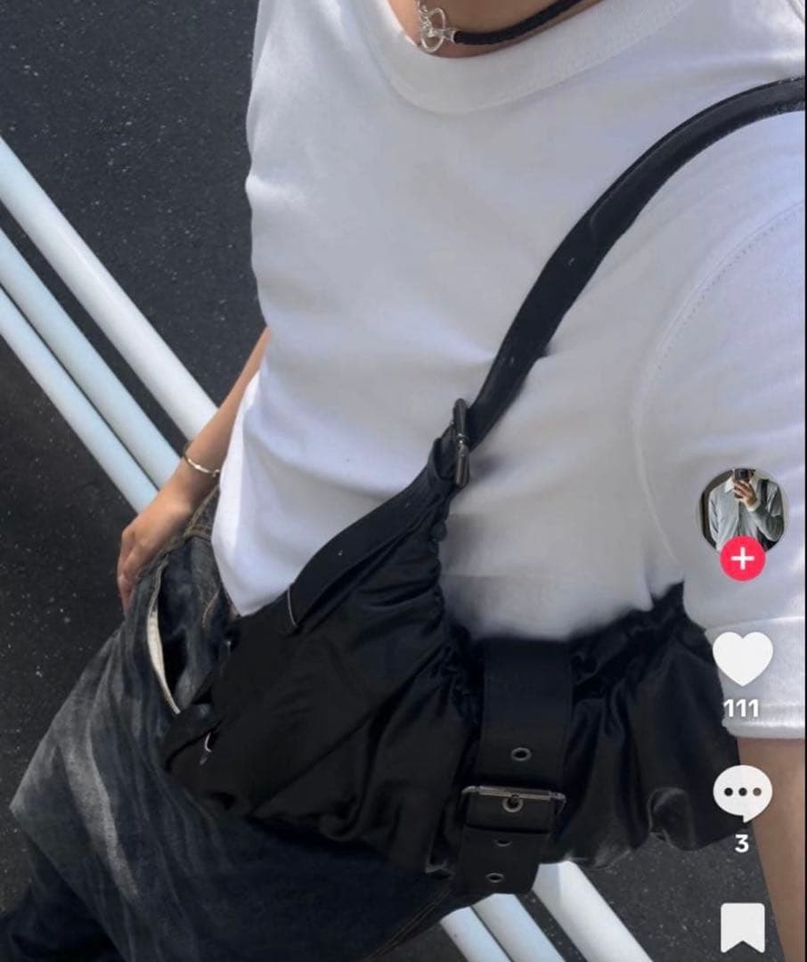 即完品】ZARA ギャザー&バックル マキシバケットバッグ ショルダー