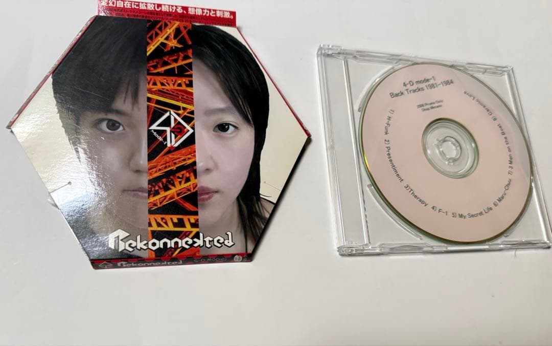 【廃盤】4-D mode 1 Rekonnekted & Back tracks 4-D Mode1 – Rekonnekted Extension Kit:002 – CDr (Single), 2008