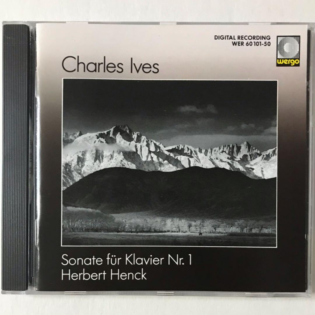 アイヴズ ピアノソナタ1番 ヘルベルト・ヘンク WERGO アイヴズ ピアノソナタ1番 ヘルベルト・ヘンク WERGO