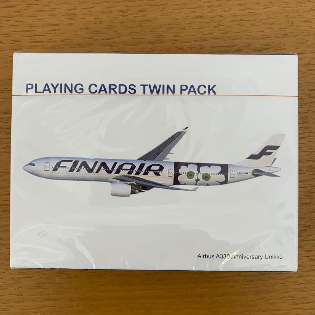 FINNAIR フィンエアー トランプ ツインパック marimekko - メルカリ