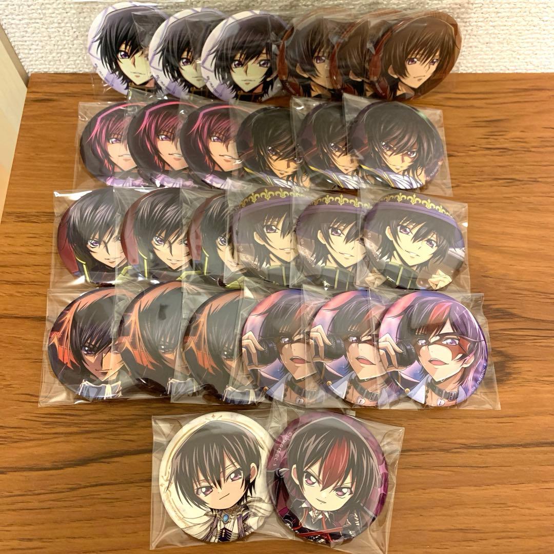 コードギアス ツリービレッジ 　キャラバッジコレクション ルルーシュ　26個 コードギアス」シリーズPOPUPSHOP | 株式会社アヴェンジャーズ