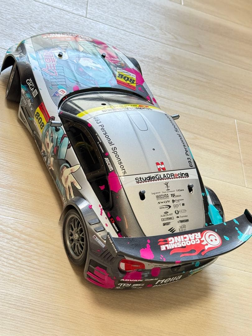極美品】RCラジコンボディ 1/10 タミヤ BMW 初音ミク Z4ボディ - メルカリ