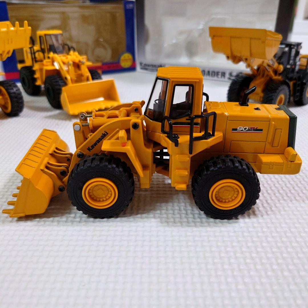 Kawasaki ホイールローダー 1/48〜1/50スケール ミニカー 未使用
