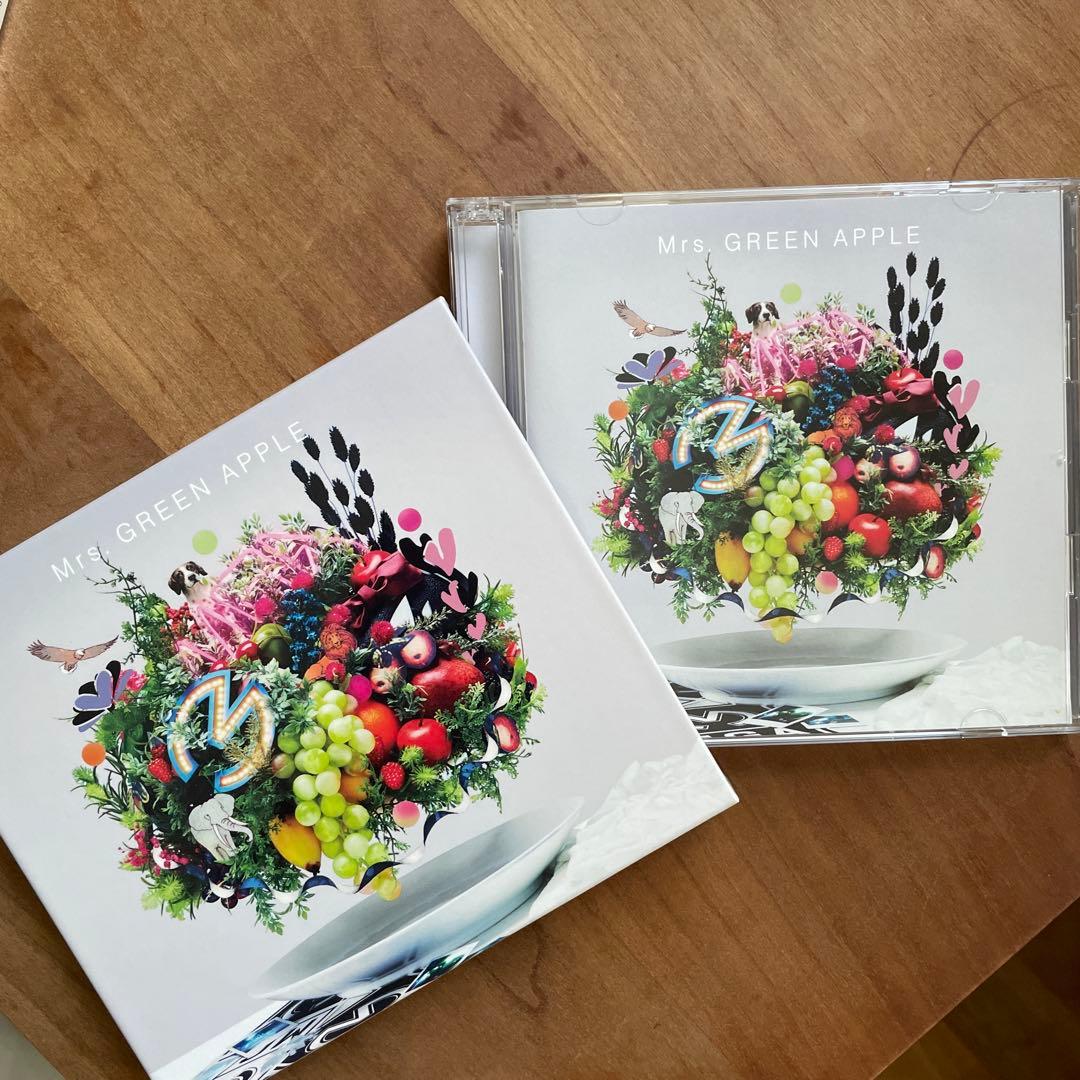 期間限定値下げ⚠️Mrs. GREEN APPLE【5】 CD＋DVD 国内正規品】 Mrs GREEN APPLE 5 初回限定盤 CD+DVD アルバム ミセス