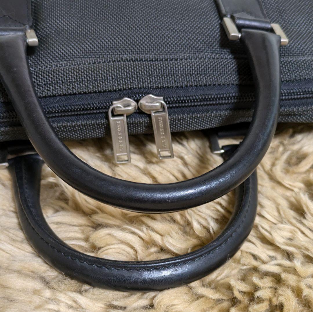 レア】BURBERRY バーバリー ブリーフケース ダークグレー ホースロゴ