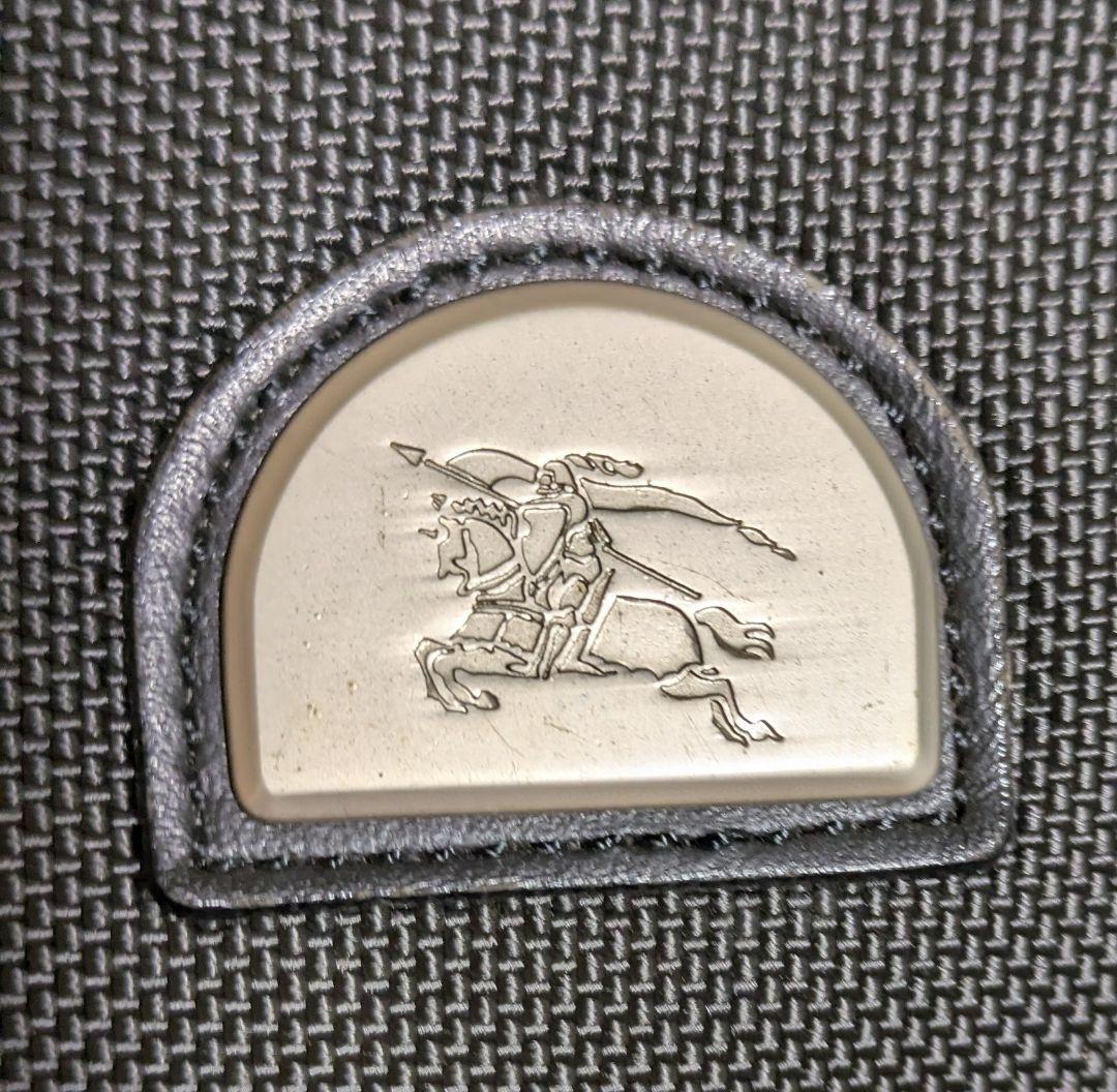 レア】BURBERRY バーバリー ブリーフケース ダークグレー ホースロゴ