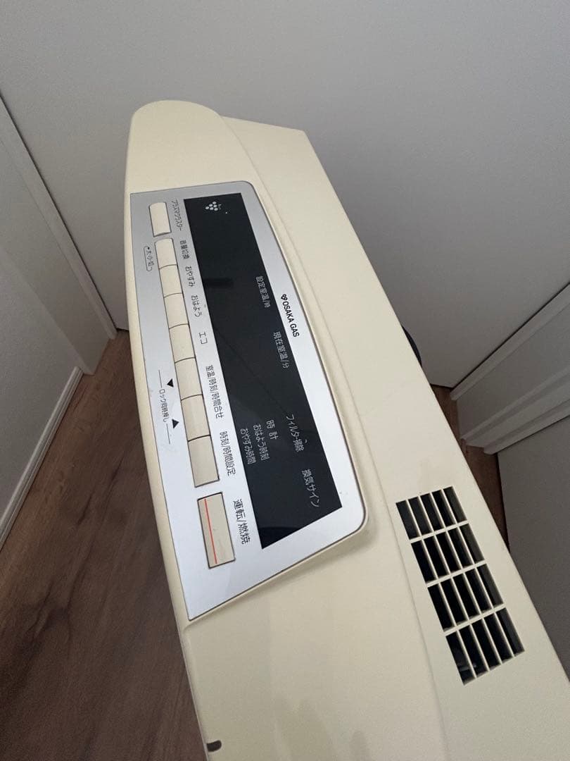 大阪ガス】プラズマクラスター搭載 リンナイガスファンヒーター コード