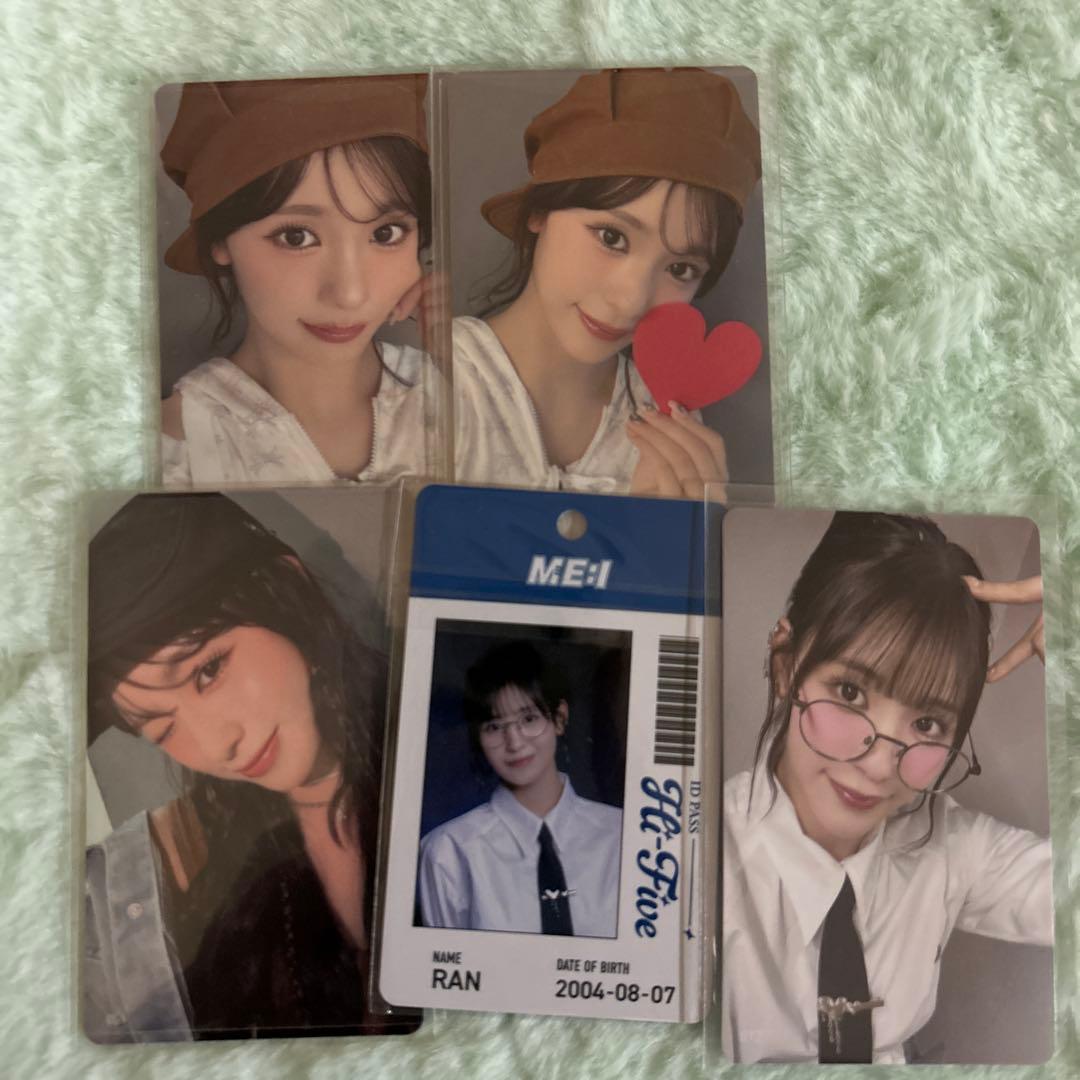 ME_I石井蘭トレカセット - メルカリ