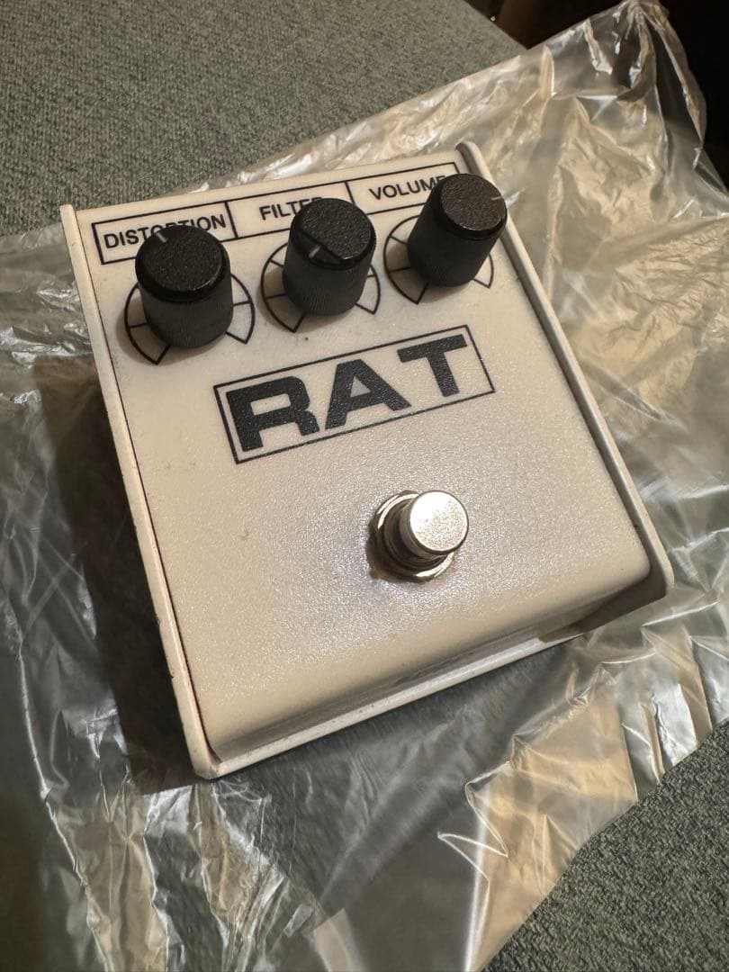 ギター Proco RAT2 white IKEBE 40th Anniversary Pro-co RAT 2 WHITE IKEBE 40th Anniversary Distortion pedal JP New