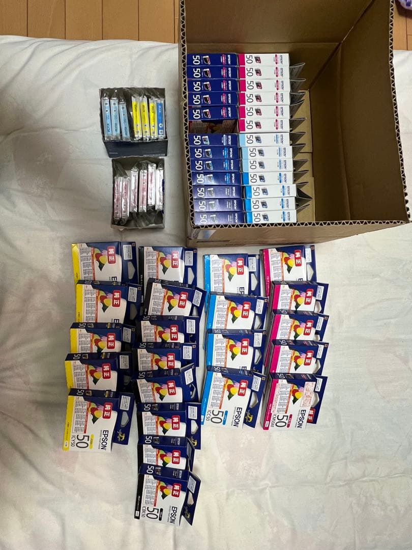 EPSON エプソン 純正インク IC50 / IC50A まとめ売り（計56本 IC50純正インク エプソン(EPSON) | ジットストア