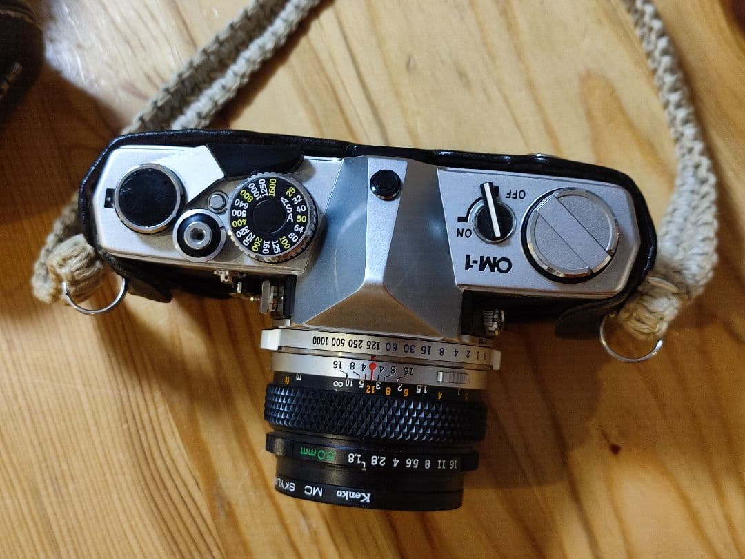 希少］開発者の故 米谷美久さんサイン入りOM-1 超美品 完動品レンズ2つ付き