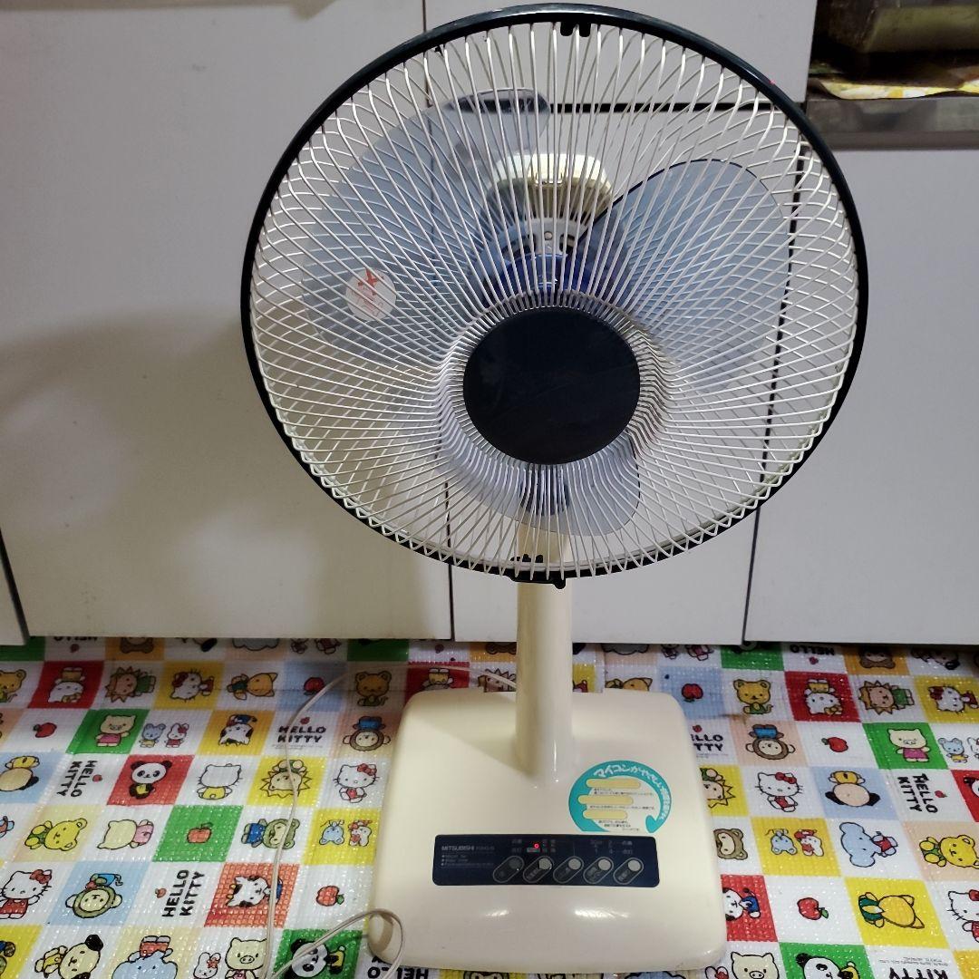 MITSUBISHI 30センチリビング扇風機 3枚羽 動作品 - メルカリ