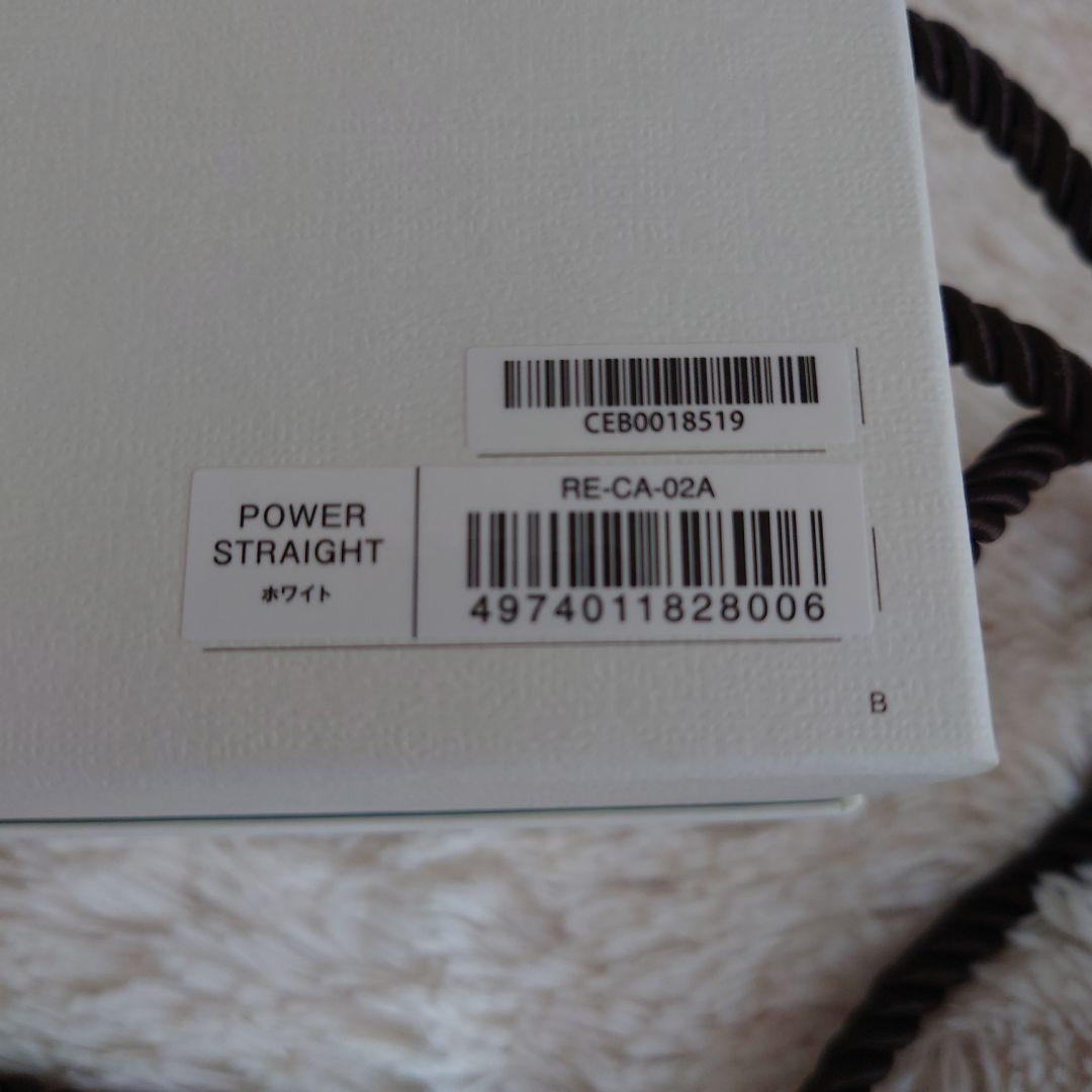 NReFa ストレートアイロン RE-CA-02A ホワイト ストレートアイロン(ホワイト) | ReFa | RE-CA-02A | Joshin web