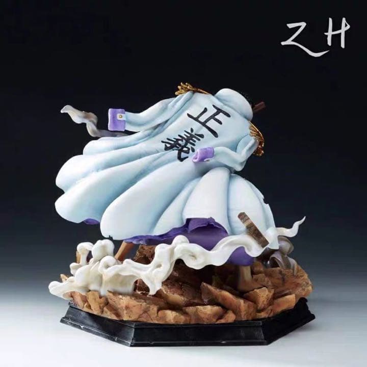 ワンピース海軍大将 藤虎 フィギュア ガレージキット - メルカリ