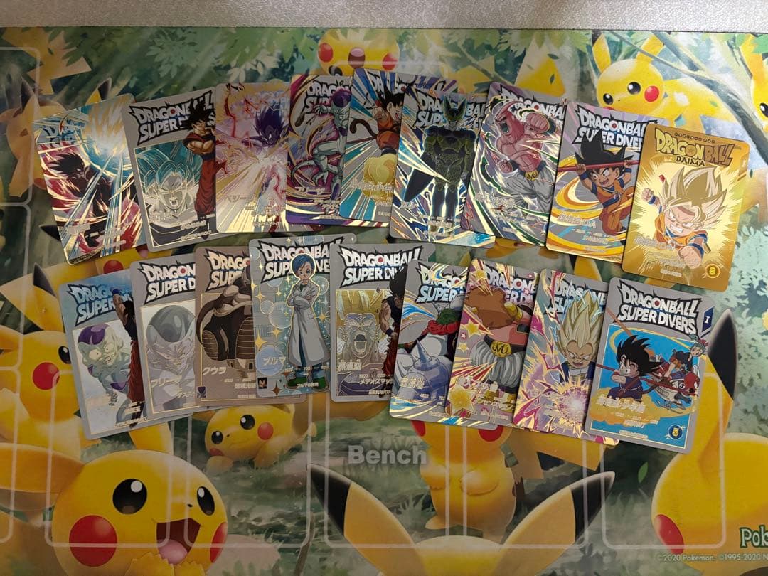 ドラゴンボールスーパーダイバーズ エクストラレア 18枚セット DBSDV】第1弾エクストラレアカード最強ランキング8【EXR】 | DBFW日記