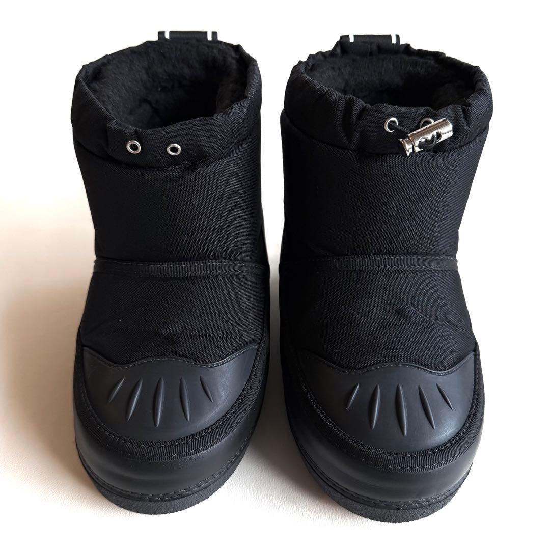 DSQUARED2 ディースクエアード ロゴ スノーブーツ ブラック 35-37