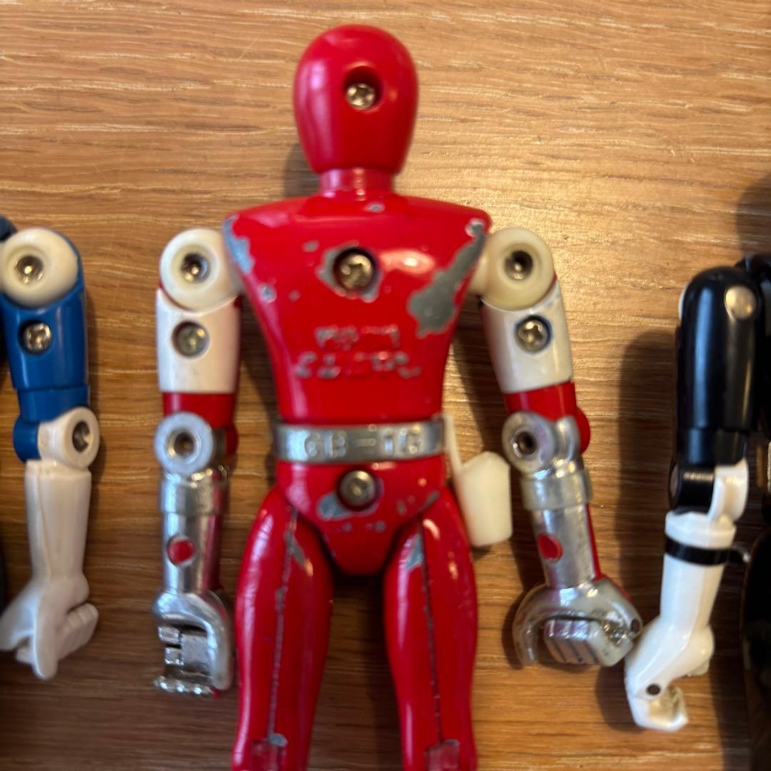 ポピー 超合金 フィギュアセット 電磁マン サンバルカン ゴーグル