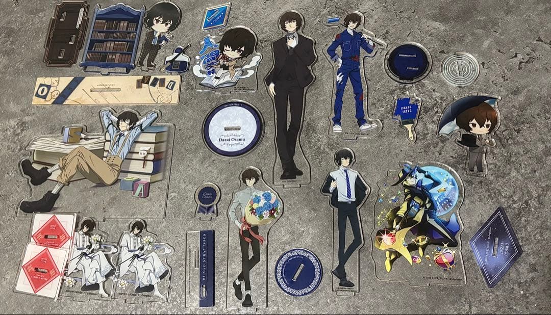 太宰治　アクリルスタンド 12点セット　まとめ売り　文スト 文豪ストレイドッグス アクリルスタンド 10周年 太宰治 c102 文スト