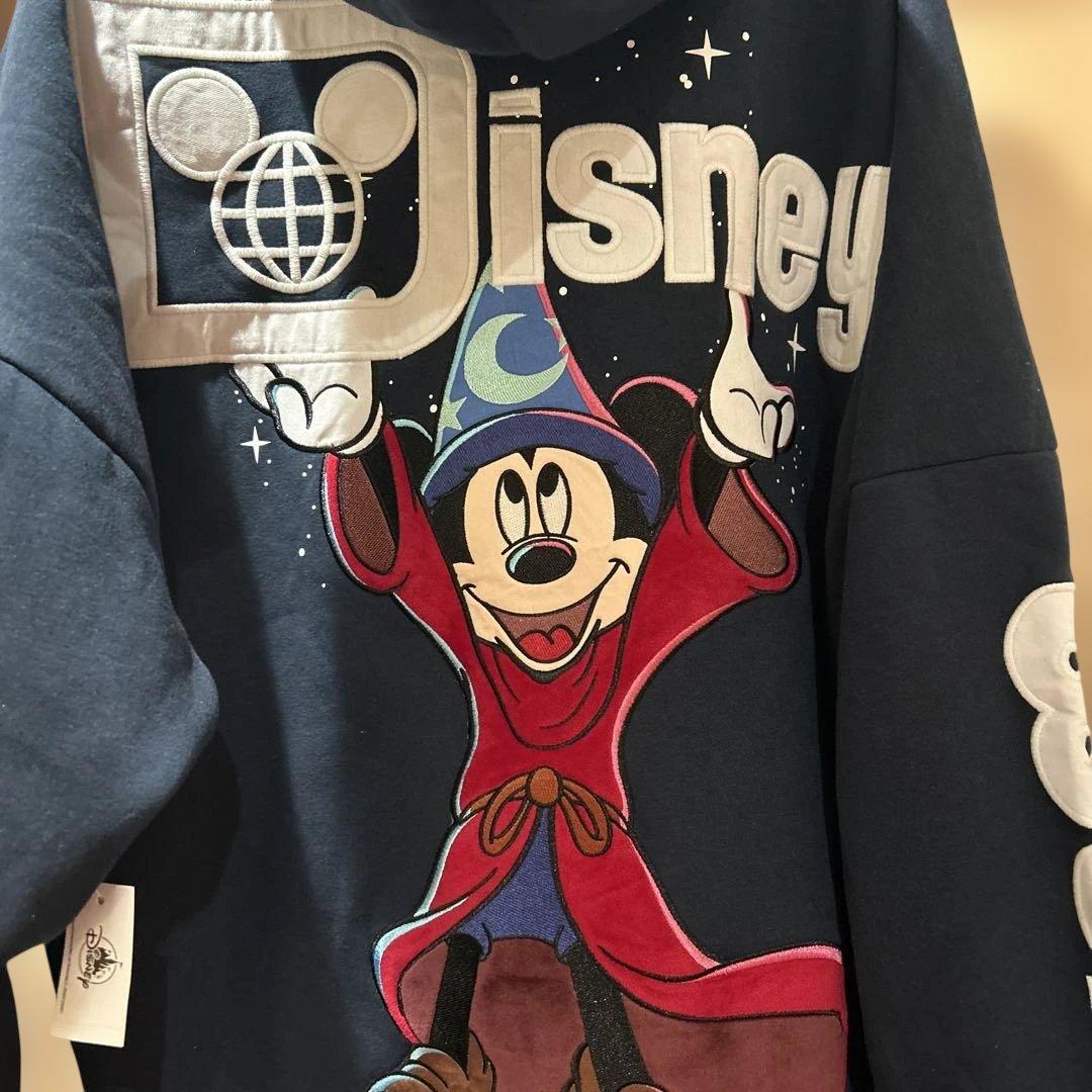 Disney ミッキーマウス フード付きスウェットXL