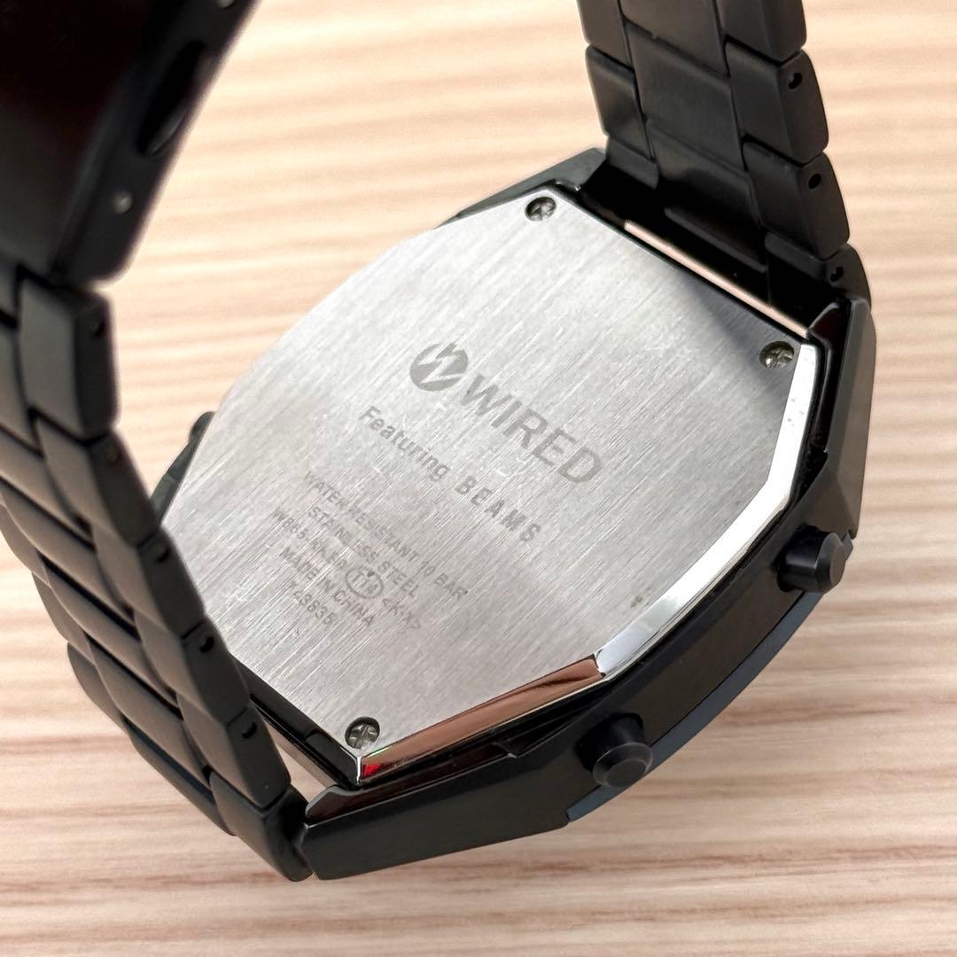 美品】デジボーグ復刻・セイコーWIREDソリディティ・バーゼル限定青x黒