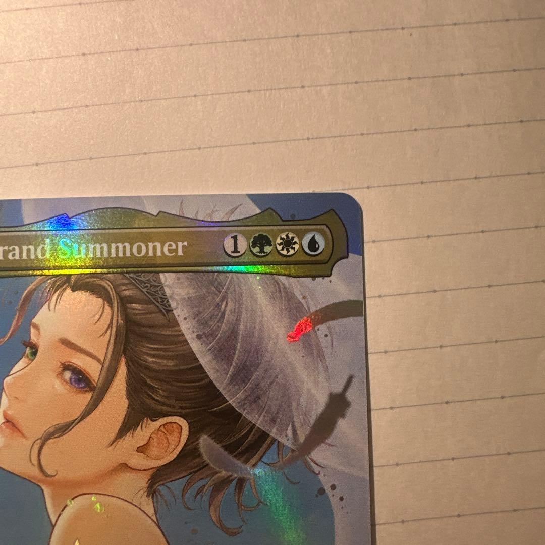 大召喚士、ユウナ Yuna プロモ　英語版　⑥ 初期傷あり