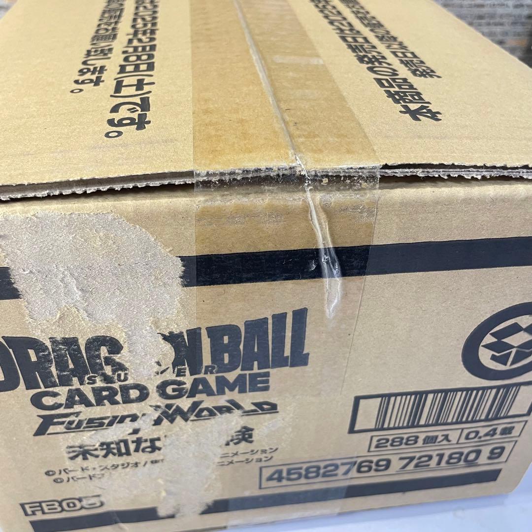 ド*ン様 【未開封カートン販売】ドラゴンボール FW 未知なる冒険 FB05